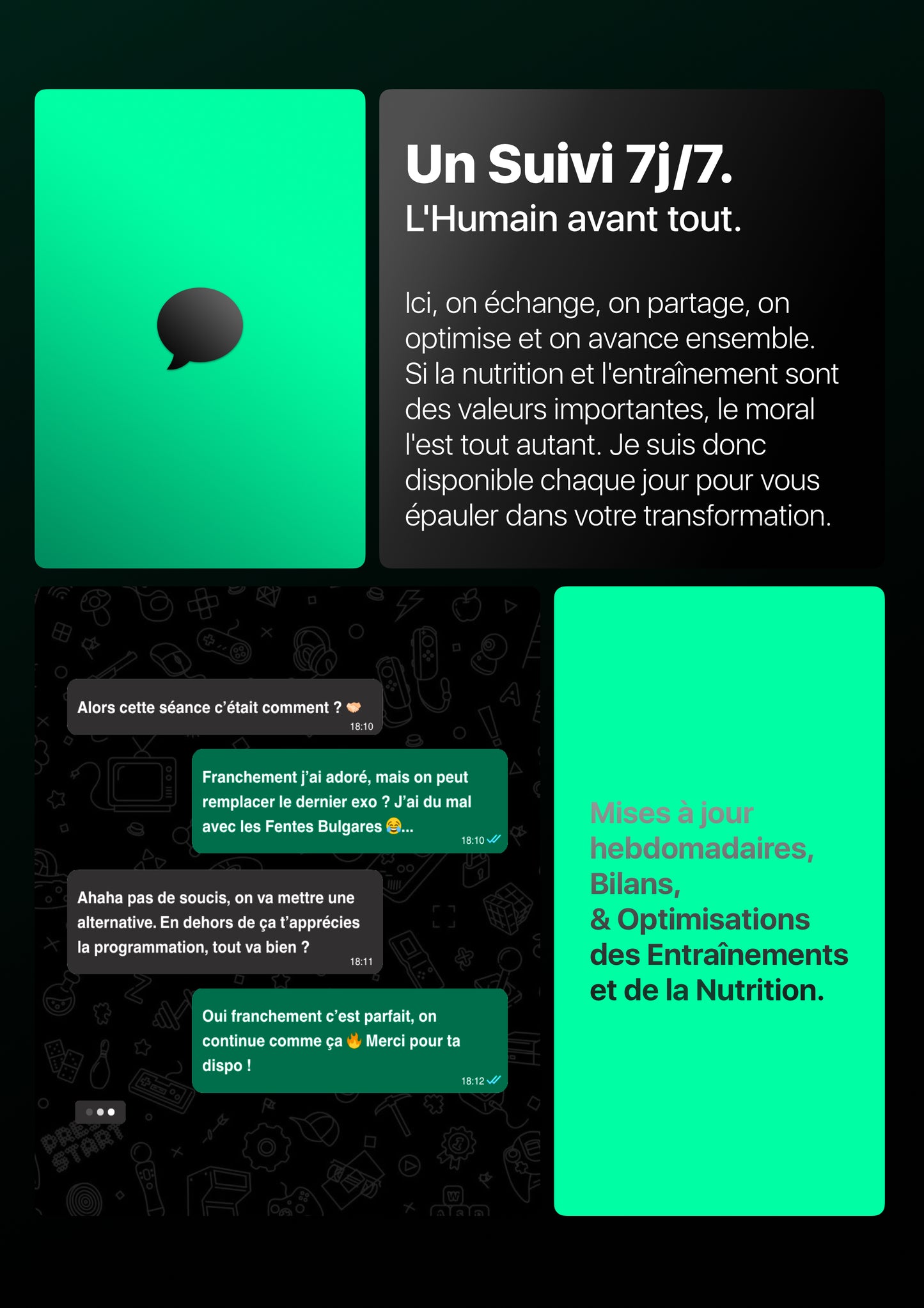 Thrive. - Programme Personnalisé & Suivi.