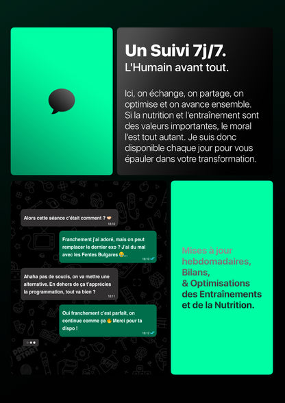 Thrive. - Programme Personnalisé & Suivi.